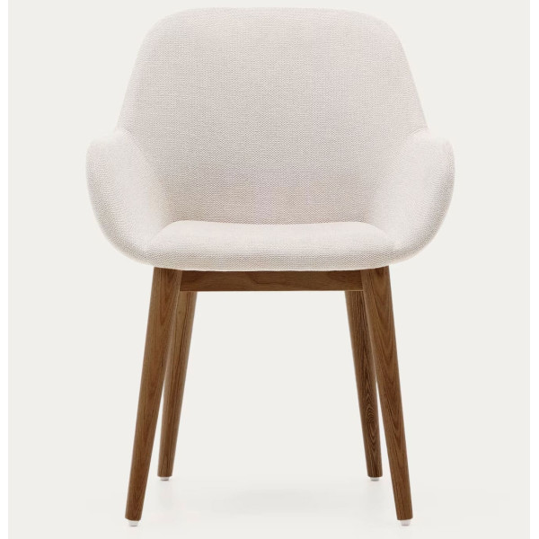 Стілець La Forma KONNA CC5212KY12 Бежевий тканина синель-3