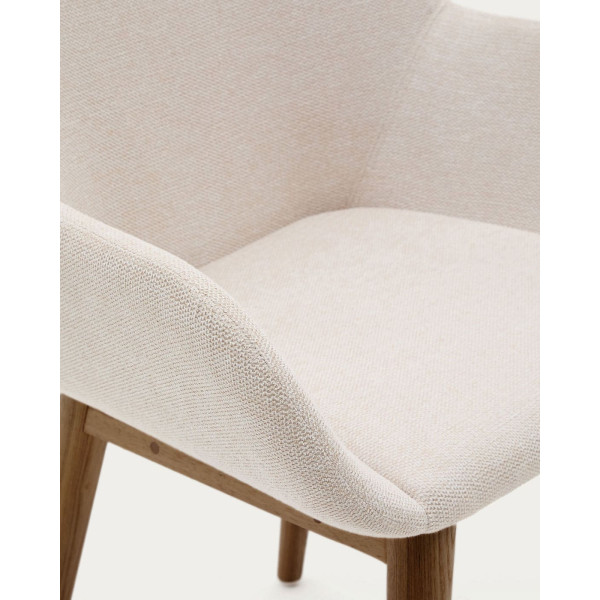 Стілець La Forma KONNA CC5212KY12 Бежевий тканина синель-7