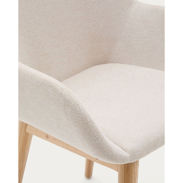 Стілець La Forma KONNA CC5228KY12 Бежевий тканина-5