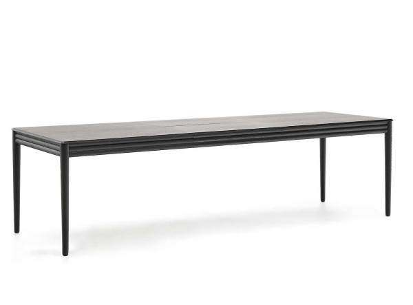 Обеденный раскладной стол La Forma LENON T0200008MM01 Черный 200 (280) x 90 см-3