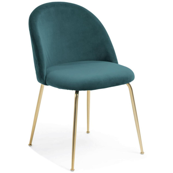 Стілець La Forma MYSTERE CC0855J20 Бірюзовий-0