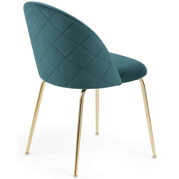 Стілець La Forma MYSTERE CC0855J20 Бірюзовий-2