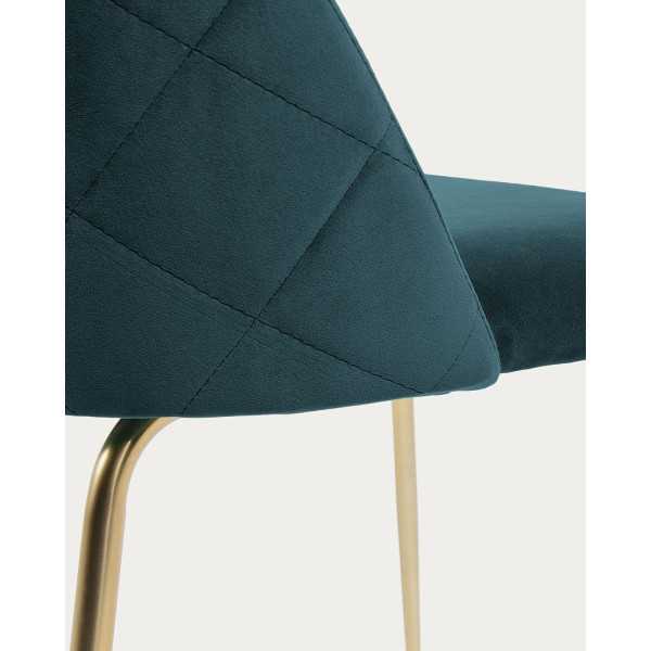 Стілець La Forma MYSTERE CC0855J20 Бірюзовий-3