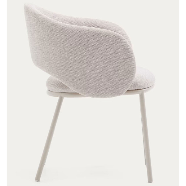 Стілець La Forma Maina C0100222BF12 Бежевий тканина-5