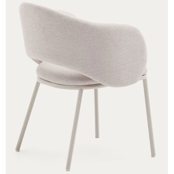 Стілець La Forma Maina C0100222BF12 Бежевий тканина-6