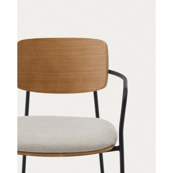 Стілець La Forma Maureen Бежевий CC6028KY12-7