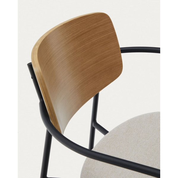 Стілець La Forma Maureen Бежевий CC6028KY12-8