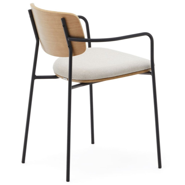 Стілець La Forma Maureen Бежевий CC6028KY12-5