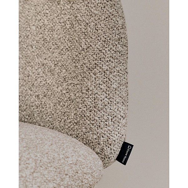 Стілець La Forma Minda C0100223VS12 Бежевий тканина-3