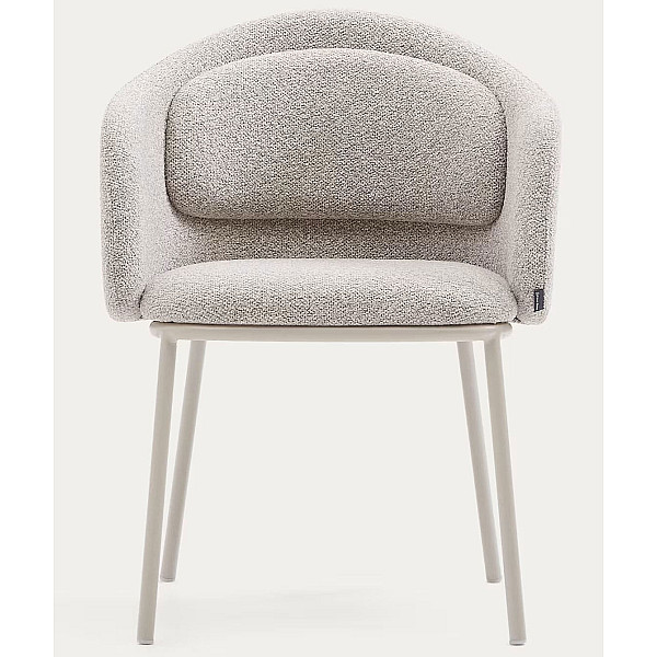 Стілець La Forma Minda C0100223VS12 Бежевий тканина-4