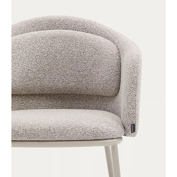 Стілець La Forma Minda C0100223VS12 Бежевий тканина-7