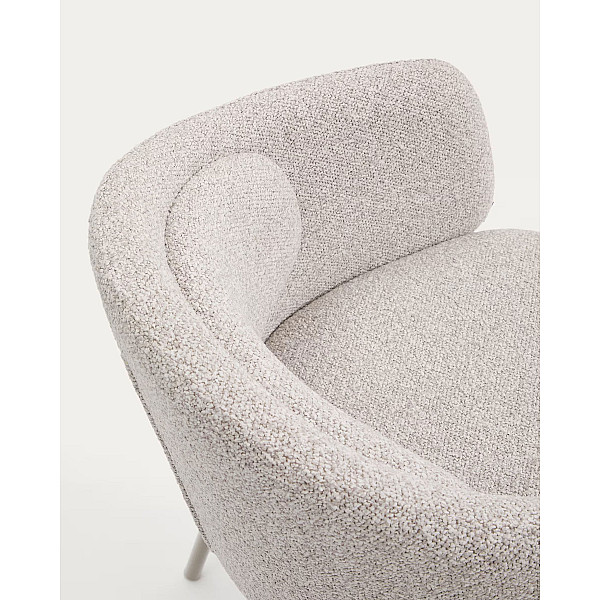 Стілець La Forma Minda C0100223VS12 Бежевий тканина-9