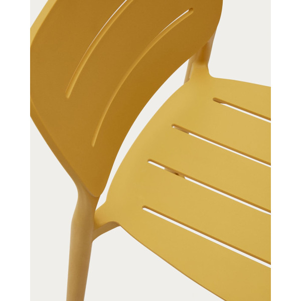 Полубарный стул La Forma Morella CC6110S31 Горчичный-8