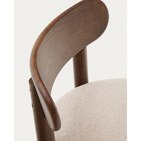 Стул La Forma NEBAI C0100136SO12 Бежевый/коричневый ткань Синель-11