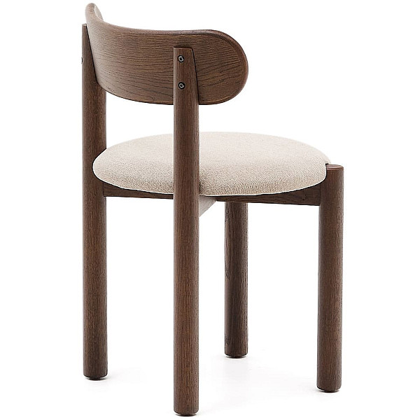 Стул La Forma NEBAI C0100136SO12 Бежевый/коричневый ткань Синель-8