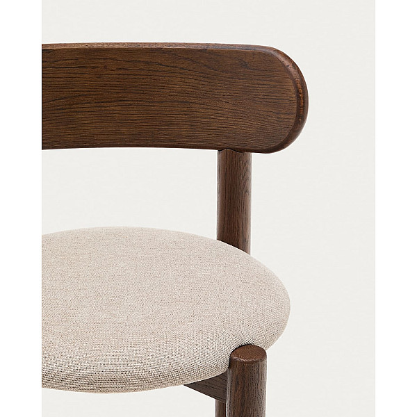 Стул La Forma NEBAI C0100136SO12 Бежевый/коричневый ткань Синель-9