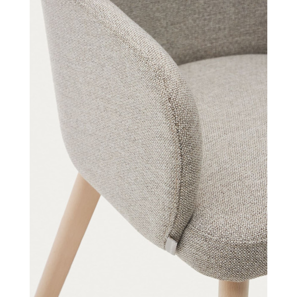 Стілець La Forma NELIDA C0100072JJ10 Коричневий тканина-7