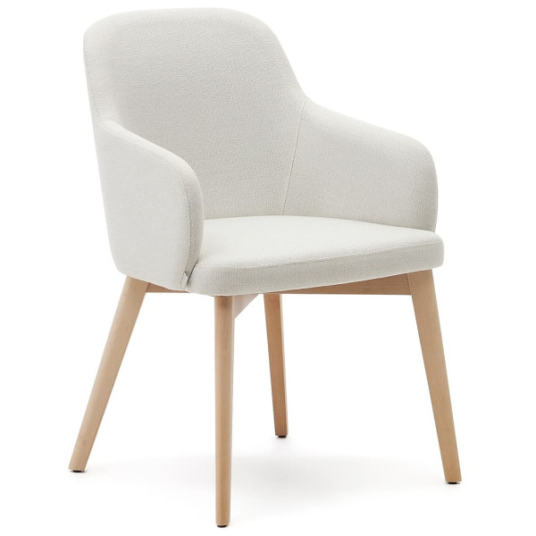 Стул La Forma NELIDA C0100072JJ12 Бежевый ткань-0