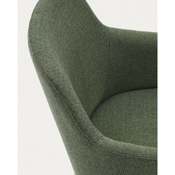 Стілець La Forma NELIDA C0100072JJ06 Зелений тканина-5