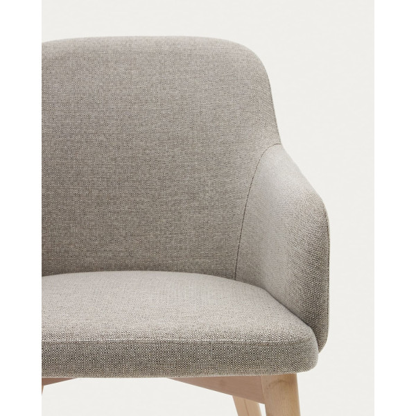 Стілець La Forma NELIDA C0100072JJ10 Коричневий тканина-6