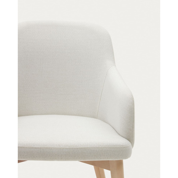 Стул La Forma NELIDA C0100072JJ12 Бежевый ткань-4