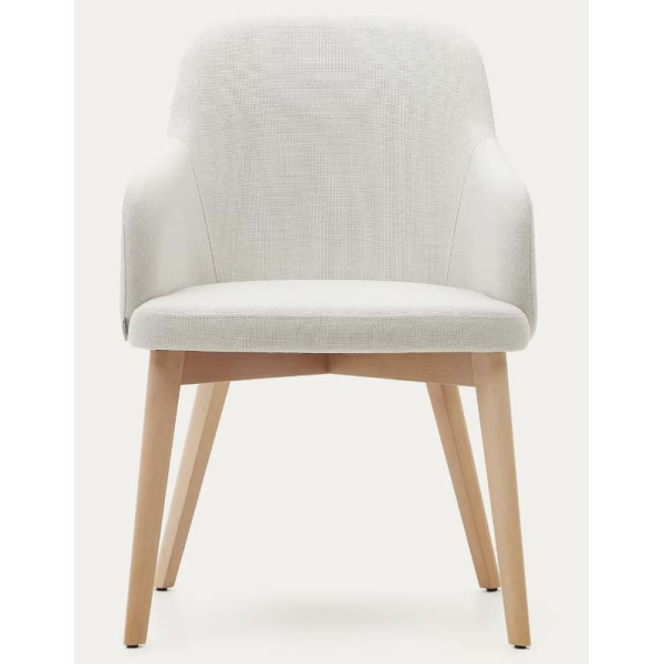 Стул La Forma NELIDA C0100072JJ12 Бежевый ткань-1