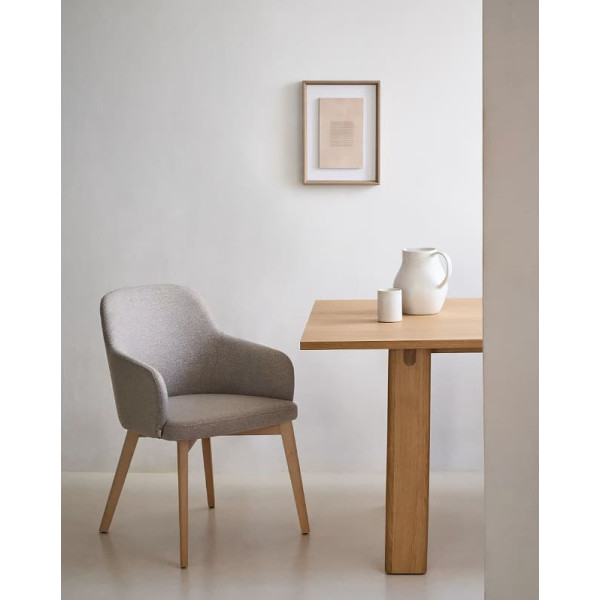 Стілець La Forma NELIDA C0100072JJ10 Коричневий тканина-1