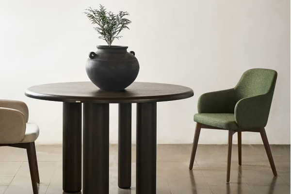 Стул La Forma NELIDA C0100170JJ06 Зеленый ткань-2