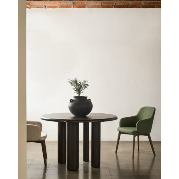 Стул La Forma NELIDA C0100170JJ06 Зеленый ткань-3