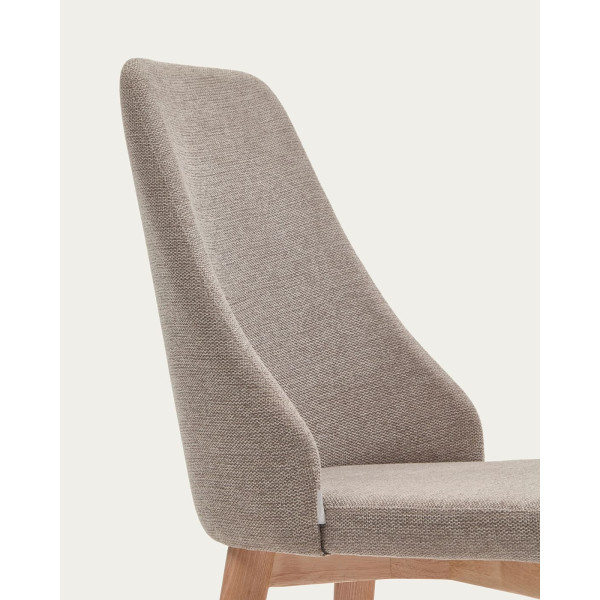 Стул La Forma ROSIE CC0079KY10 Коричневый ткань Шенил-8