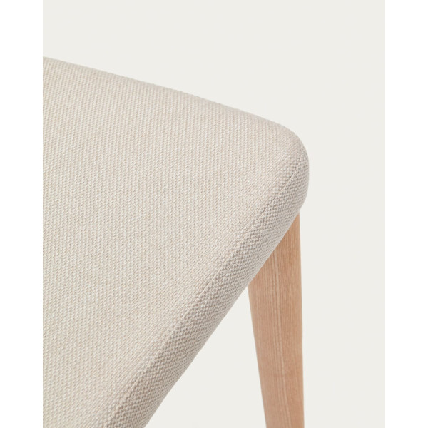 Стілець La Forma ROSIE CC0079KY12 Бежева тканина Шеніл-9