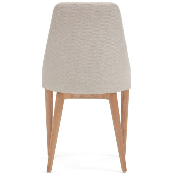 Стілець La Forma ROSIE CC0079KY12 Бежева тканина Шеніл-6