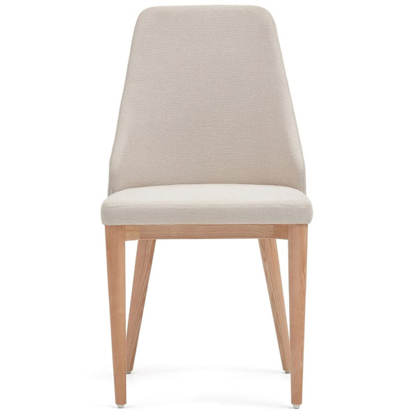 Стілець La Forma ROSIE CC0079KY12 Бежева тканина Шеніл-3