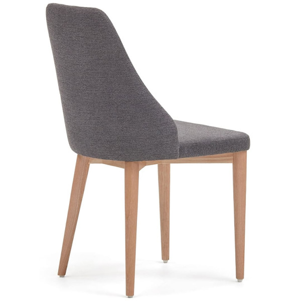 Стілець La Forma ROSIE CC0079KY15 Сірий тканина Шеніл-4