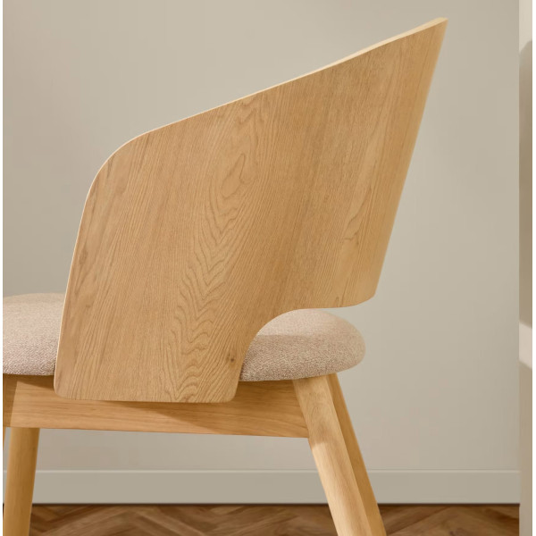 Стілець La Forma Senoa C06050MK12 Натуральний-2