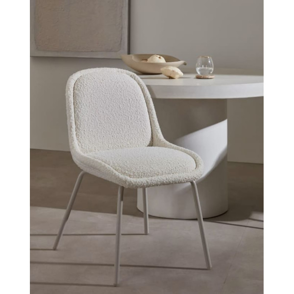 Стул La Forma AIMIN CC6853J05 Белый букле-1