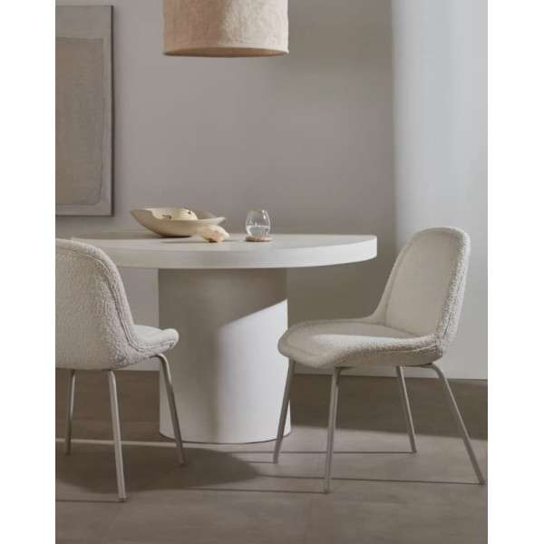 Стул La Forma AIMIN CC6853J05 Белый букле-2