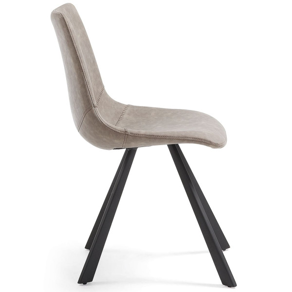 Стілець La Forma ANDI Сіро-коричневий-1