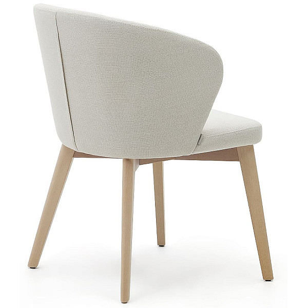 Стул La Forma DARICE C010064JJ12 Белый ткань-3