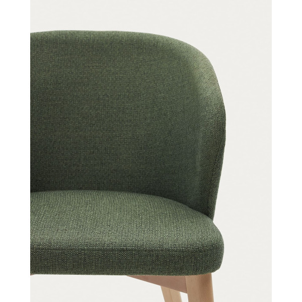 Стілець La Forma DARICE C0100064JJ06 Зелений тканина-4