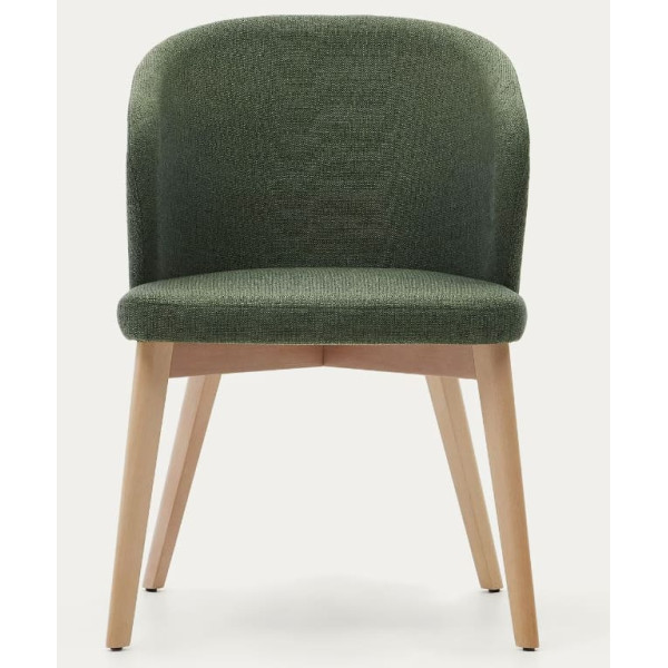 Стілець La Forma DARICE C0100064JJ06 Зелений тканина-1