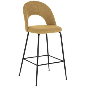 Напівбарний стілець La Forma Mahalia Жовтий