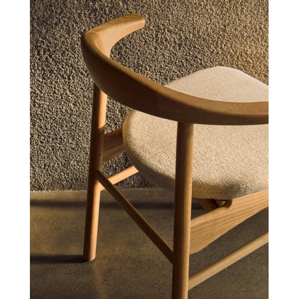 Стул La Forma Timons C0100144JD12 Натуральный-3