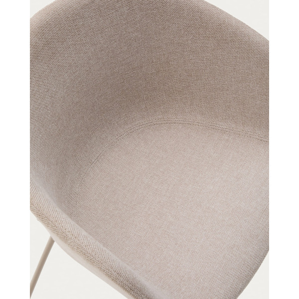 Стілець La Forma YVETTE C06047BF12 Бежевий тканина-8