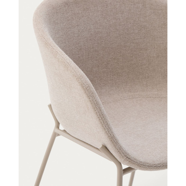 Стілець La Forma YVETTE C06047BF12 Бежевий тканина-6