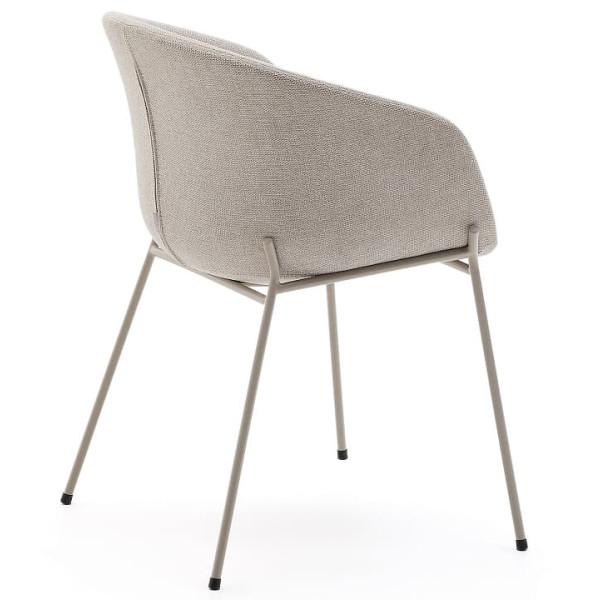 Стілець La Forma YVETTE C06047BF12 Бежевий тканина-5