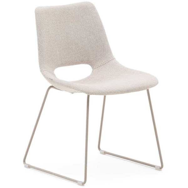 Стілець La Forma ZAHARA C0100206BF12 Бежевий тканина-0