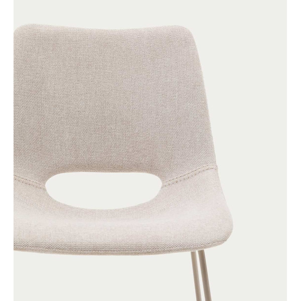 Стілець La Forma ZAHARA C0100206BF12 Бежевий тканина-4