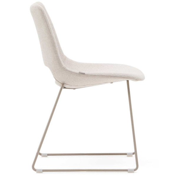 Стілець La Forma ZAHARA C0100206BF12 Бежевий тканина-2