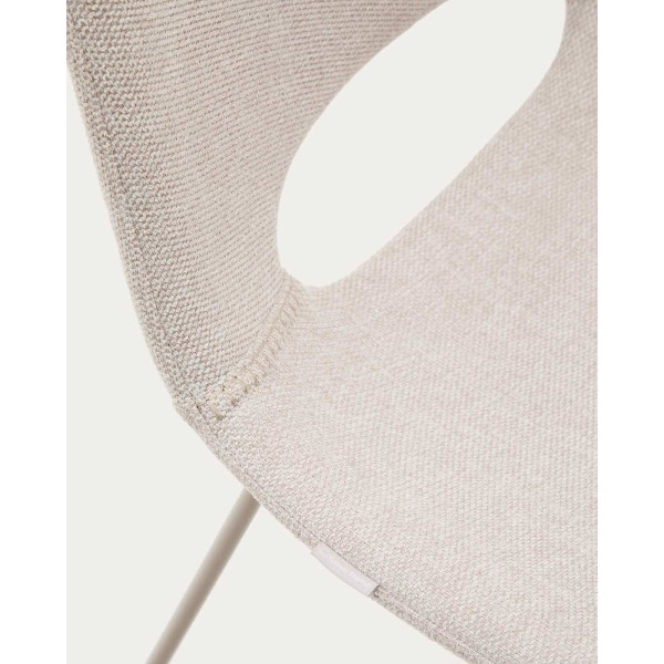 Стілець La Forma ZAHARA C0100206BF12 Бежевий тканина-5
